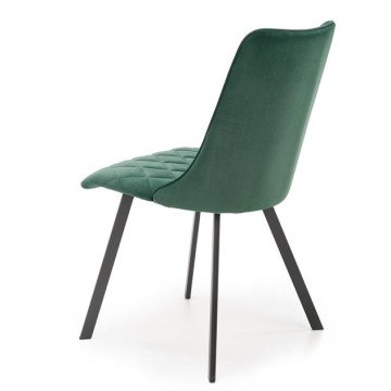 Фото3.Кресло Halmar K-450 VELVET Темно-зеленый